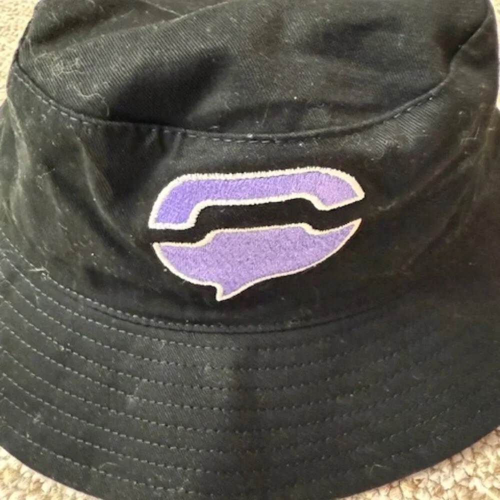 Big x Black Bucket Hat Unisex Mens Womens Outdoor